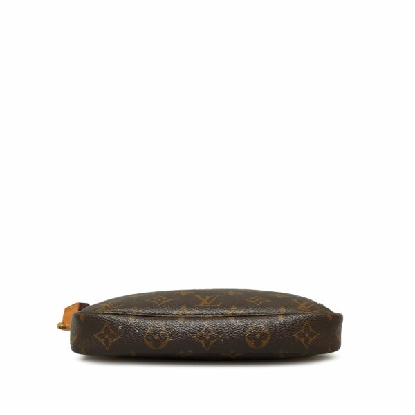 Brown LV Monogram Pochette Accessoires Baguette - Image 4