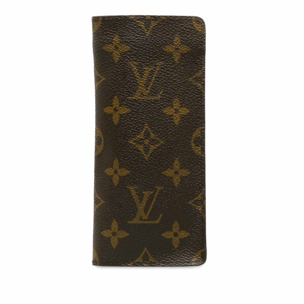 Brown LV Monogram Porte-Valeurs Cartes Credit Long Wallets