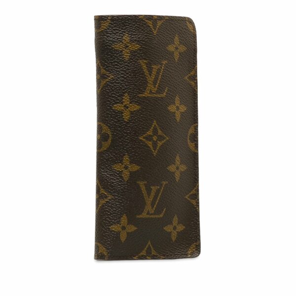 Brown LV Monogram Porte-Valeurs Cartes Credit Long Wallets - Image 2