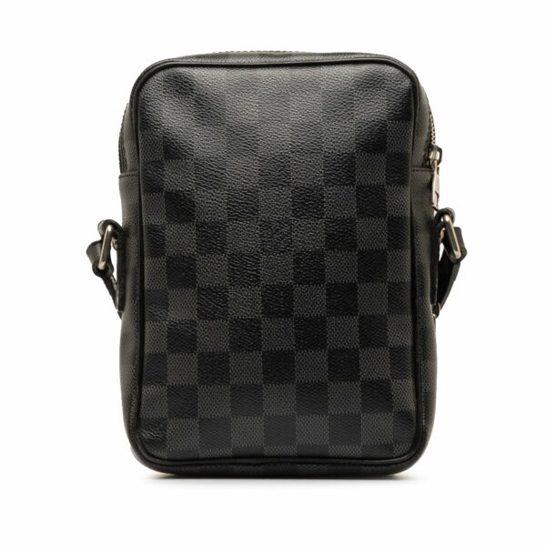 Black LV Damier Graphite Rem Crossbody Bag - Image 3