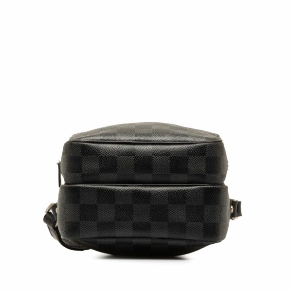 Black LV Damier Graphite Rem Crossbody Bag - Image 4