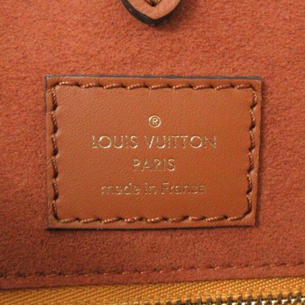 Brown LV Monogram Fold Tote PM Satchel - Image 6