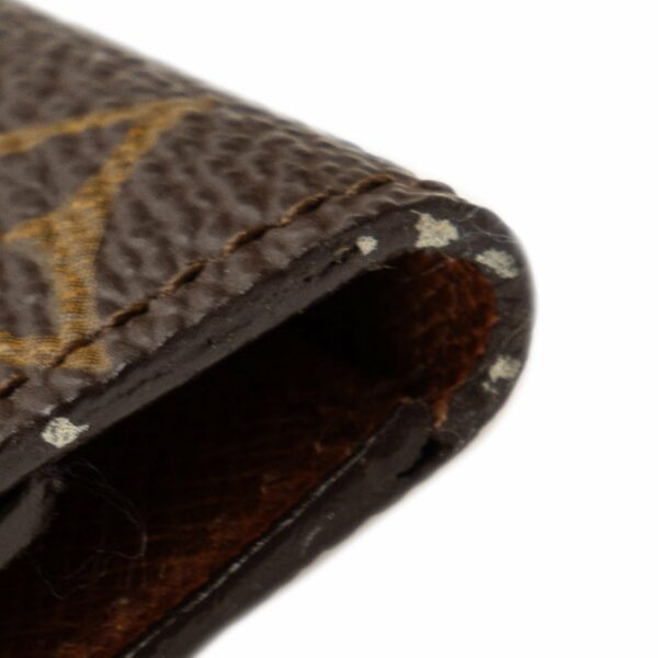 Brown LV Monogram 6 Key Holder - Image 11