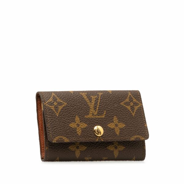 Brown LV Monogram 6 Key Holder - Image 2