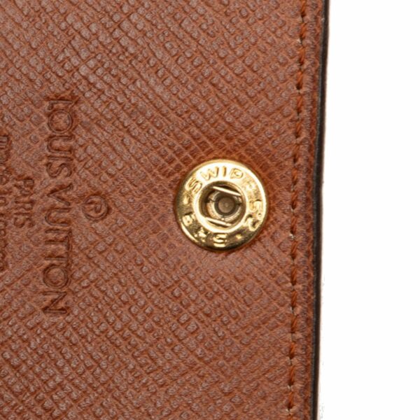 Brown LV Monogram 6 Key Holder - Image 9