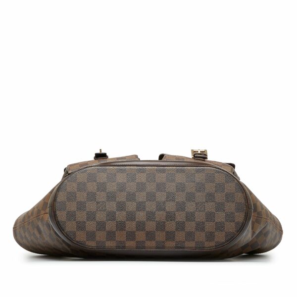 Brown LV Damier Ebene Manosque GM Tote Bag - Image 3