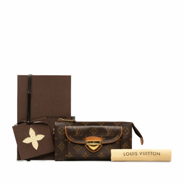 Brown LV Monogram Portefeuille Astrid Long Wallets - Image 12