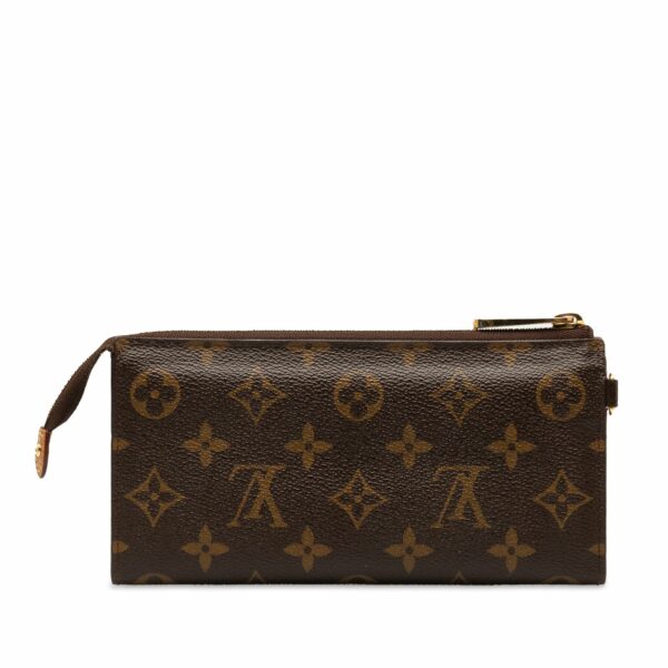 Brown LV Monogram Portefeuille Astrid Long Wallets - Image 3