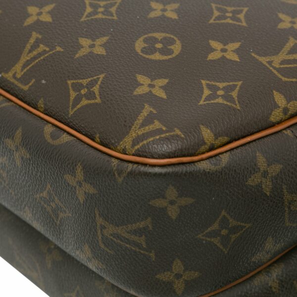 Brown LV Monogram Reporter PM Crossbody Bag - Image 14