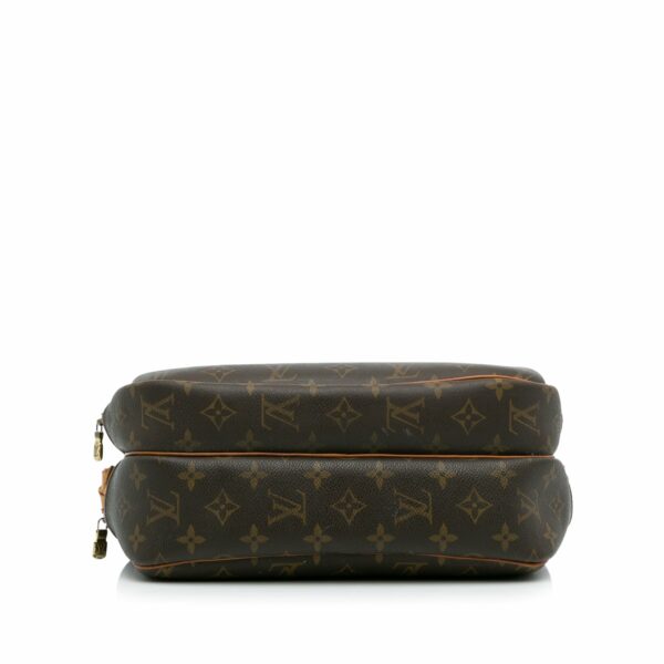 Brown LV Monogram Reporter PM Crossbody Bag - Image 4