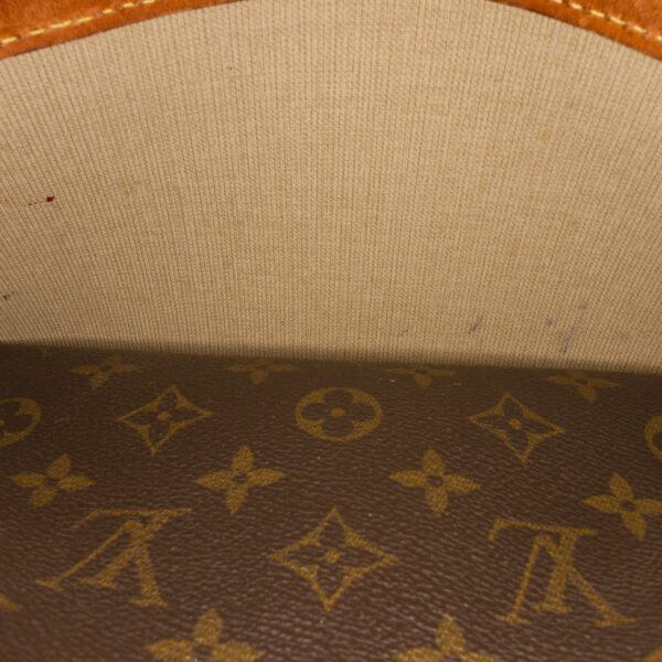 Brown LV Monogram Reporter PM Crossbody Bag - Image 7