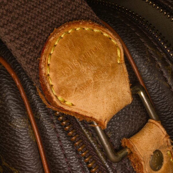 Brown LV Monogram Reporter PM Crossbody Bag - Image 9