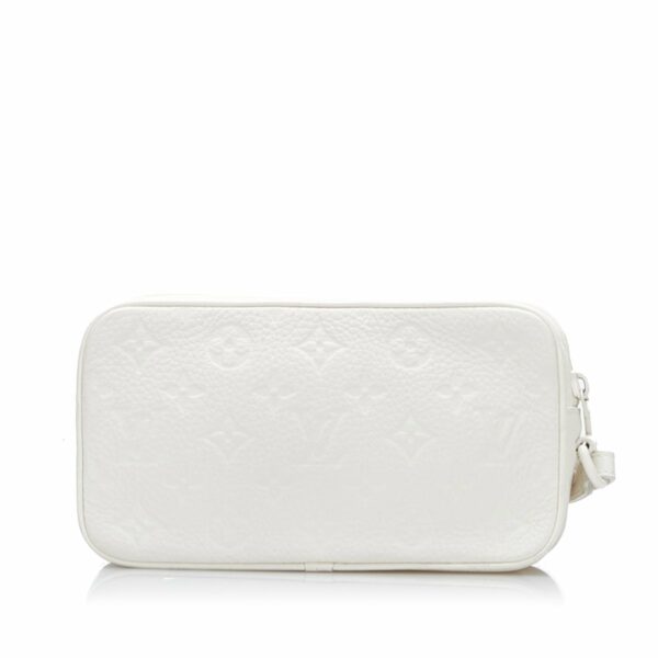 White LV Monogram Taurillon Volga - Image 3