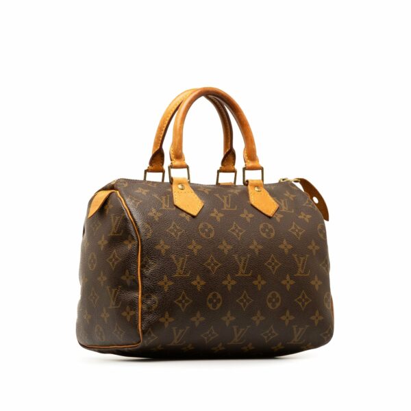 Brown LV Monogram Speedy 25 Boston Bag - Image 2