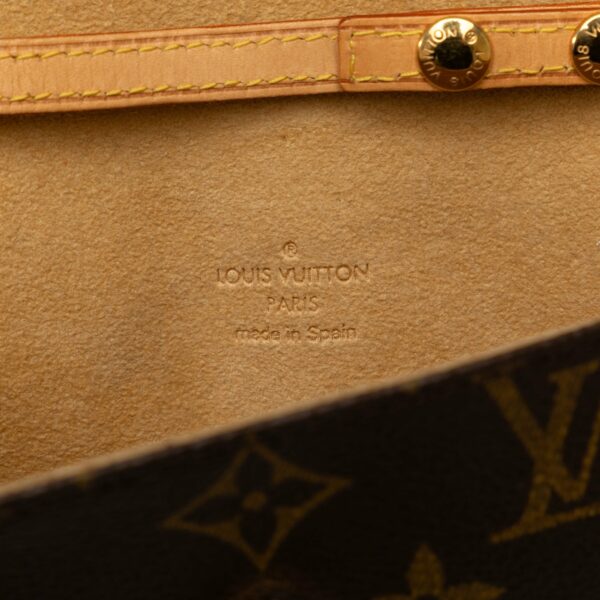 Brown LV Monogram Pochette Twin PM Crossbody Bag - Image 6