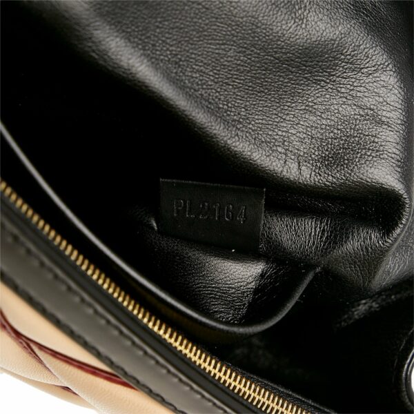 Beige LV Malletage Pochette Flap Bag - Image 7