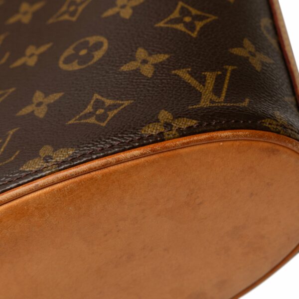 Brown LV Monogram Drouot Crossbody Bag - Image 11