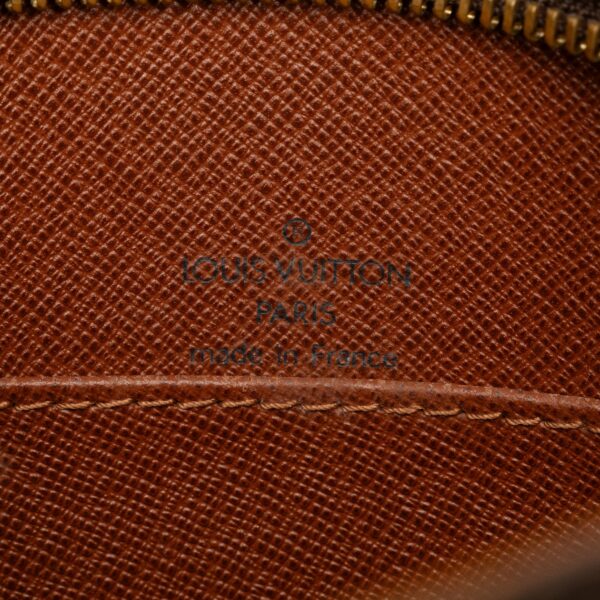 Brown LV Monogram Drouot Crossbody Bag - Image 6