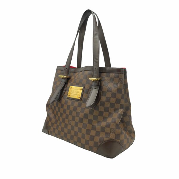 Brown LV Damier Ebene Hampstead MM Tote Bag - Image 2