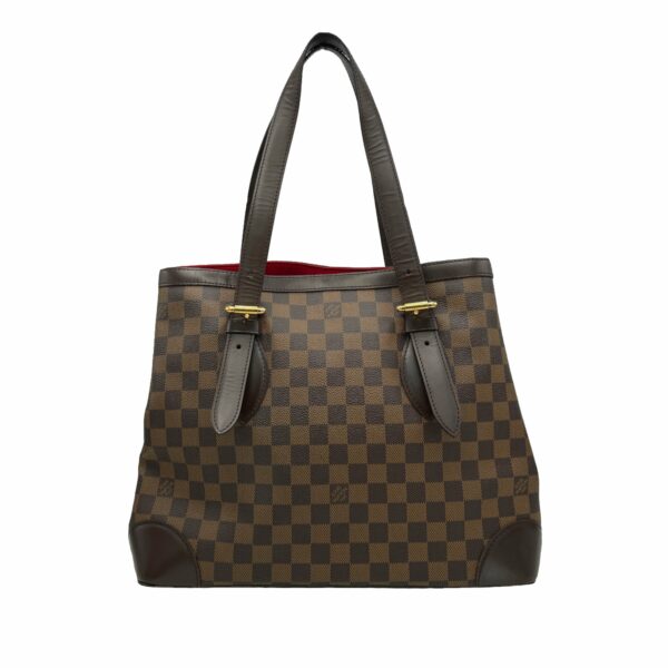 Brown LV Damier Ebene Hampstead MM Tote Bag - Image 3