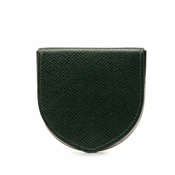 Green LV Taiga Porte Monnaie Cuvett Coin Pouch - Image 3