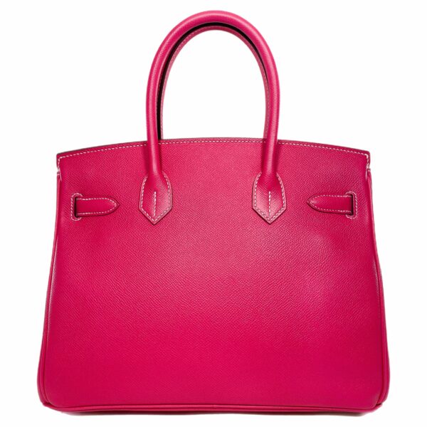 HM Birkin 30 Rose Tyrien Epsom Gold Hardware - Image 2