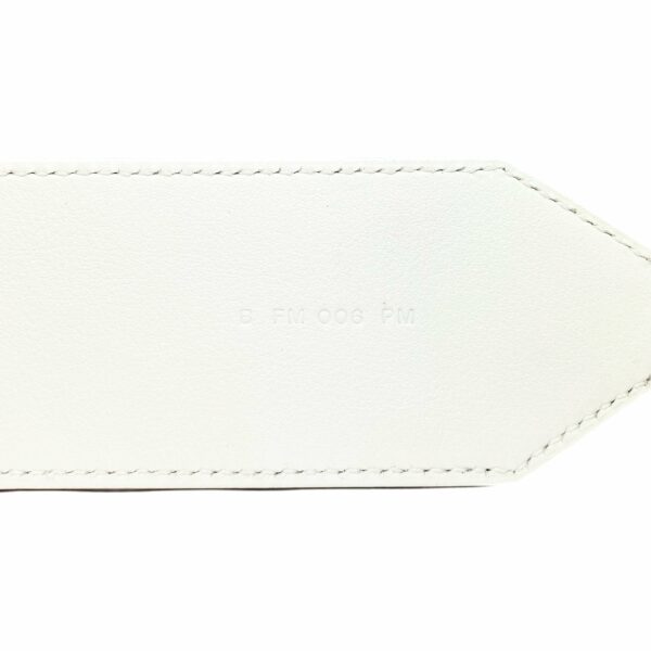 HM Kelly White Epsom Pocket Strap Gold Hardware - Image 3