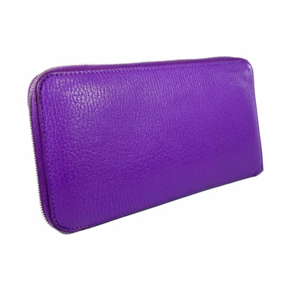 HM Parme Chevre Mysore Evelyne Long Wallet - Image 6