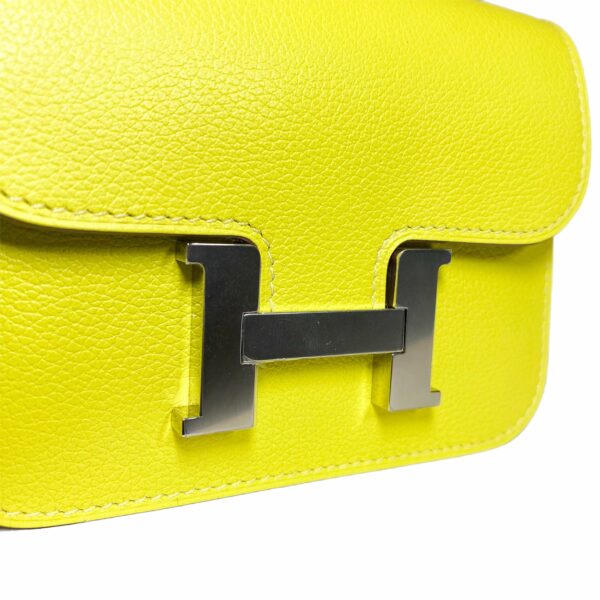 HM Lime Evercolor Constance Slim Wallet - Image 11