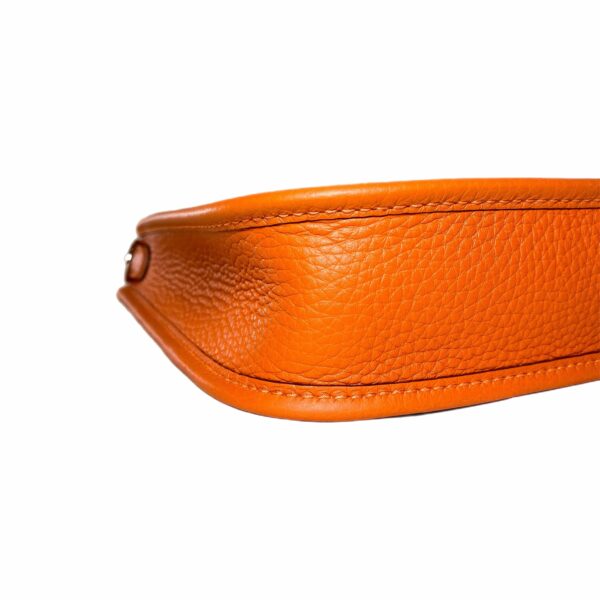 HM Evelyne TPM Orange Clemence Palladium Hardware - Image 9