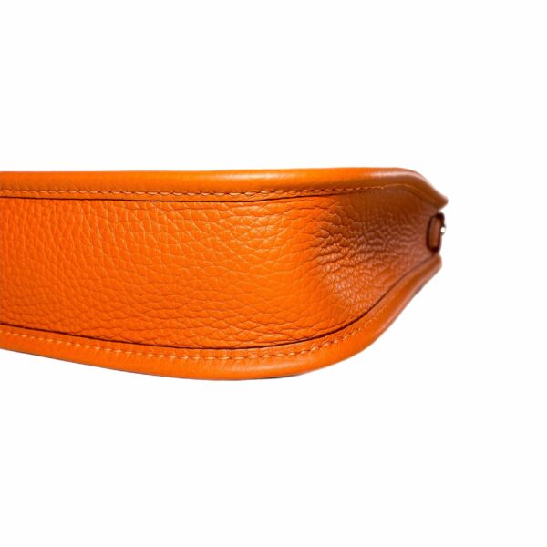 HM Evelyne TPM Orange Clemence Palladium Hardware - Image 10