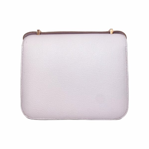 HM Constance 18 Mauve Pale Chevre Rose Gold Hardware - Image 3