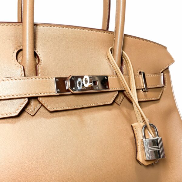 HM Birkin 30 Biscuit Swift Palladium Hardware - Image 11