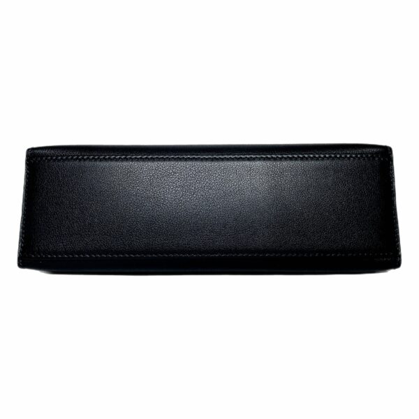 HM Kelly Pochette Noir Madame Gold Hardware - Image 7