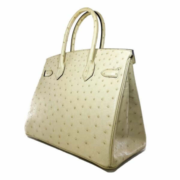 HM Birkin 30 Parchemin Ostrich Gold Hardware - Image 4