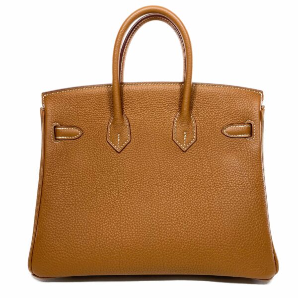 HM Birkin 25 Gold Togo Gold Hardware - Image 2