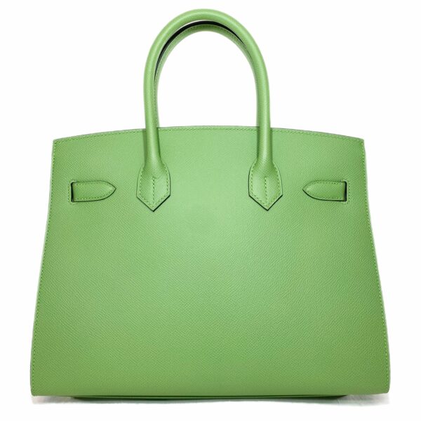 HM Birkin 30 Vert Criquet Sellier Epsom Gold Hardware - Image 2