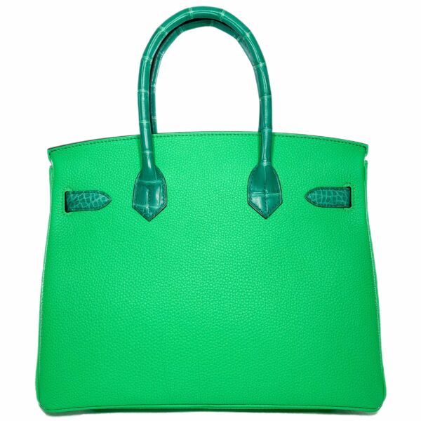 HM Birkin 30 Touch Vert Jade Vert Comics Nilo Crocodile Togo Palladium Hardware - Image 2