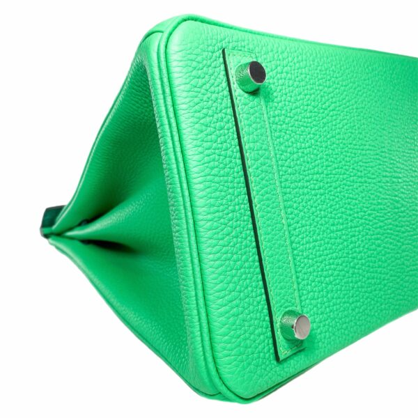 HM Birkin 30 Touch Vert Jade Vert Comics Nilo Crocodile Togo Palladium Hardware - Image 8