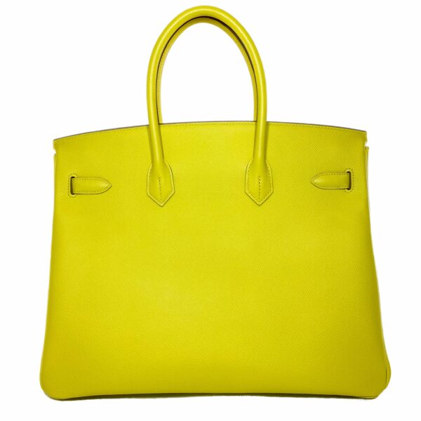 HM Birkin 35 Lime Epsom Gold Hardware - Image 2