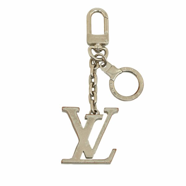 Silver LV LV Initials Key Holder