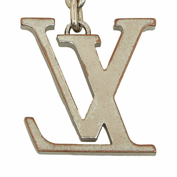 Silver LV LV Initials Key Holder - Image 6