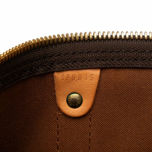 Brown LV Monogram Keepall 50 Travel Bag - Image 6