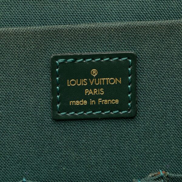 Green LV Taiga Porte Ordinateur Odessa Business Bag - Image 7