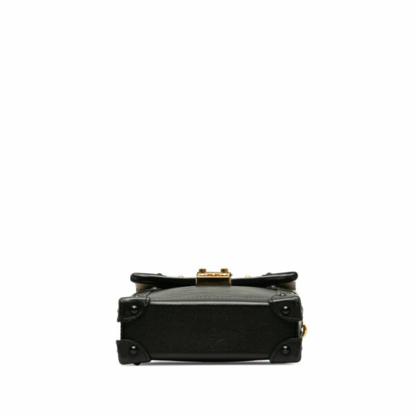 Black LV Epi Vertical Trunk Pochette Crossbody Bag - Image 4