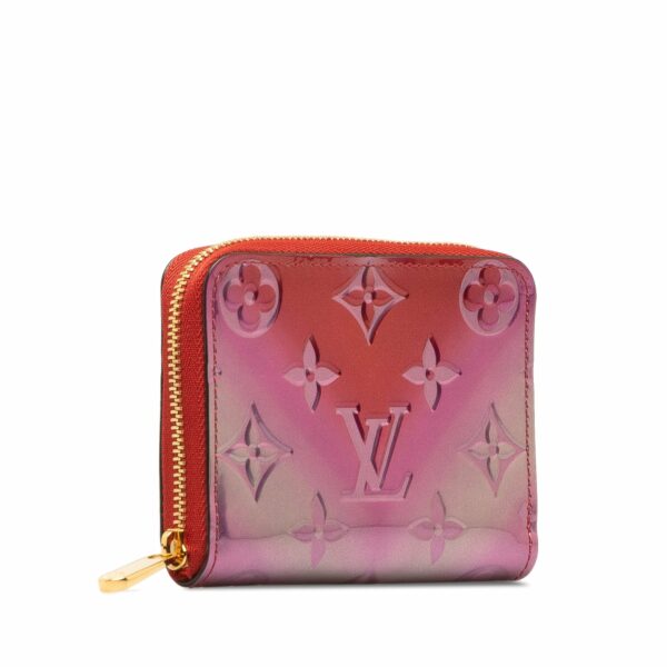 Purple LV Monogram Vernis Degrade Zippy Coin Pouch - Image 2