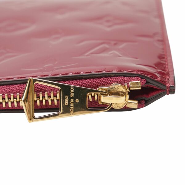 Purple LV Monogram Vernis Long Beach PM Shoulder Bag - Image 9