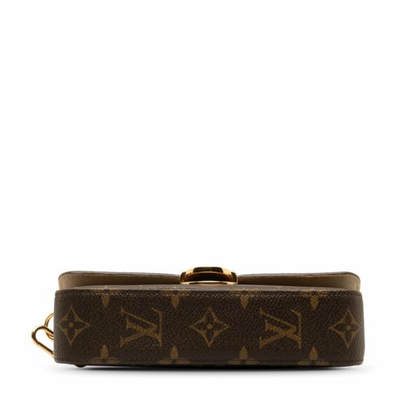 Brown LV Monogram Pochette Lagoon Clutch Bag - Image 4