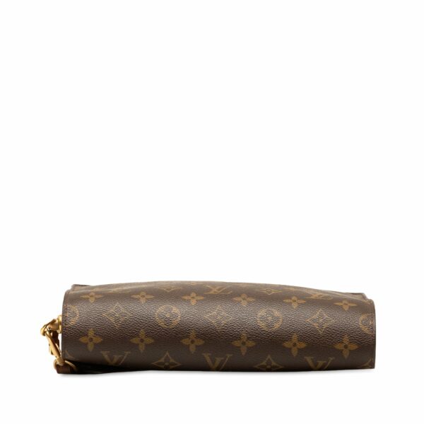 Brown LV Monogram Orsay Clutch Bag - Image 4