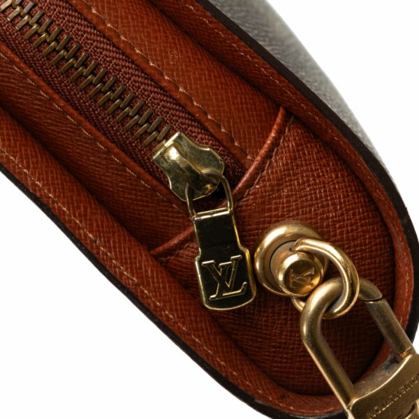 Brown LV Monogram Orsay Clutch Bag - Image 8